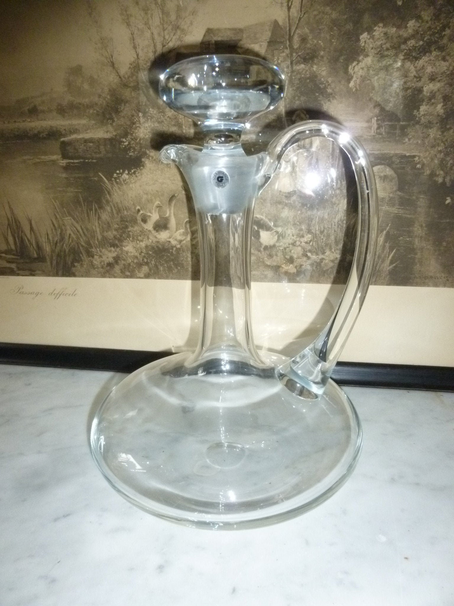 Decanting decanter krosno oenology Etsy