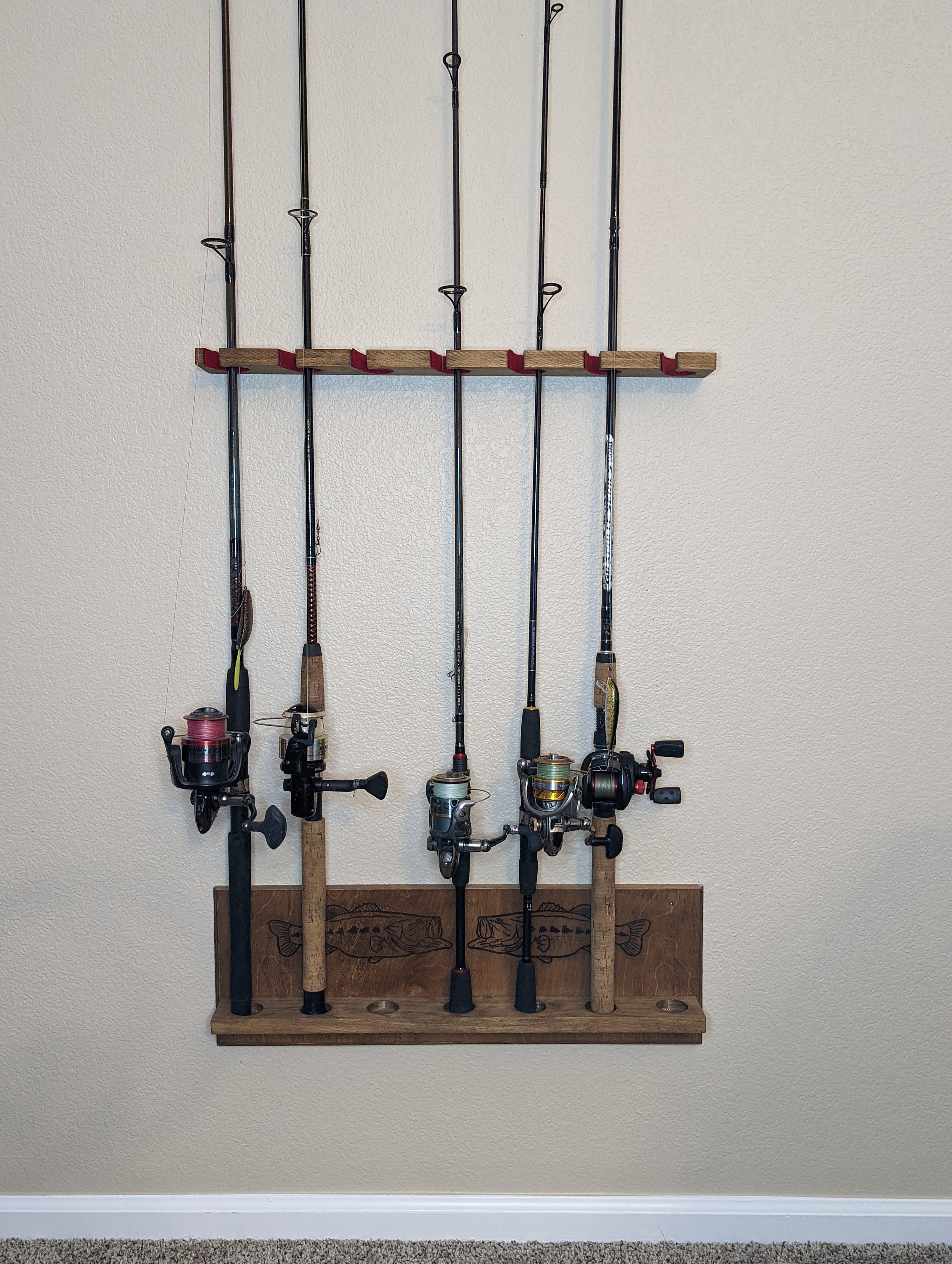 Fishing Rod Rack 