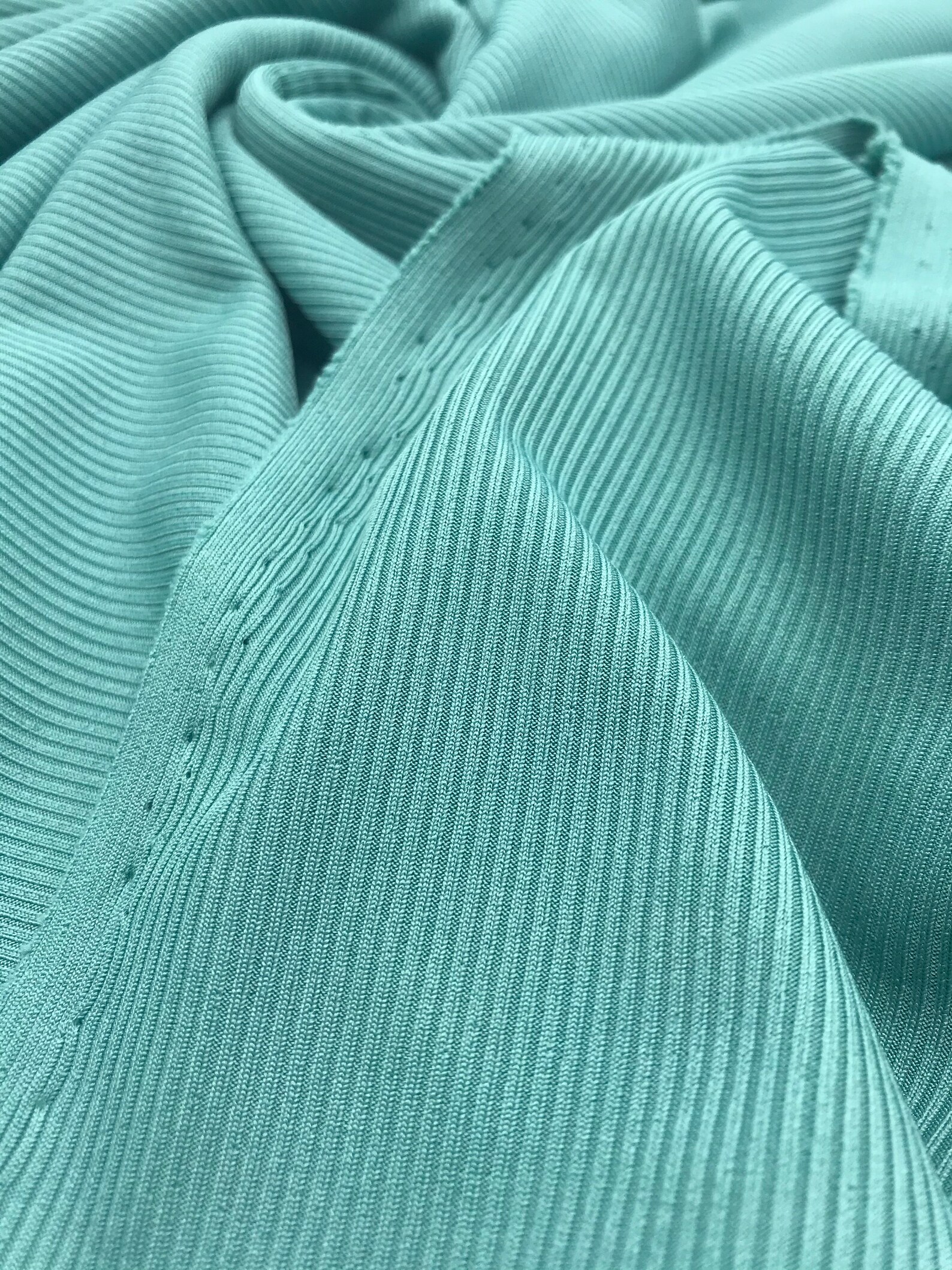 8X4 Plain Rib Stretch Jersey Fabric Spearmint Green | Etsy