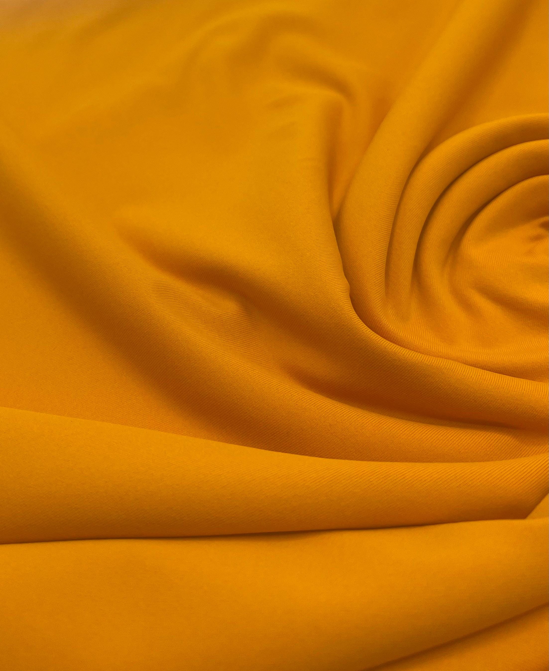 Mustard Yellow Stretch Jersey 220GSM 4 Way Stretch Fabric - Etsy UK