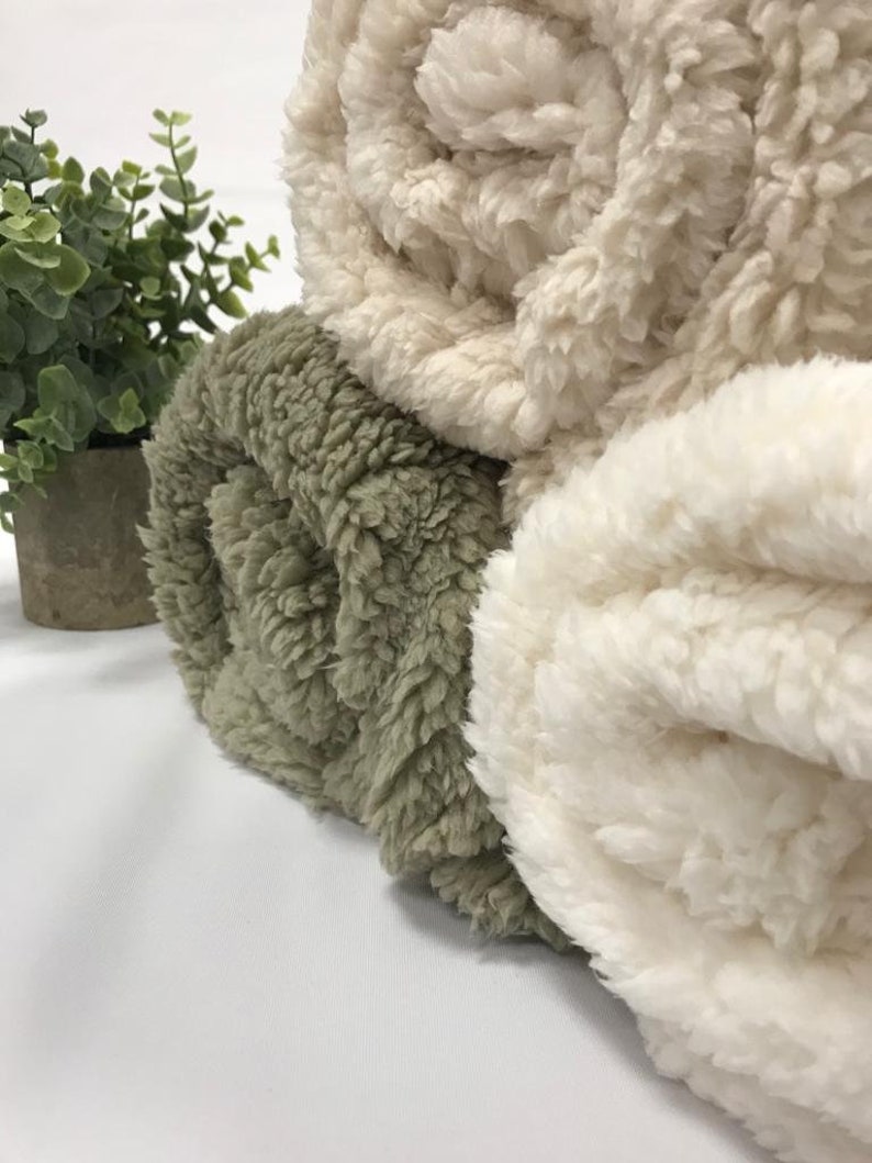 Sherpa Fleece Fluffy Fabric Super Soft 60 Width. Etsy