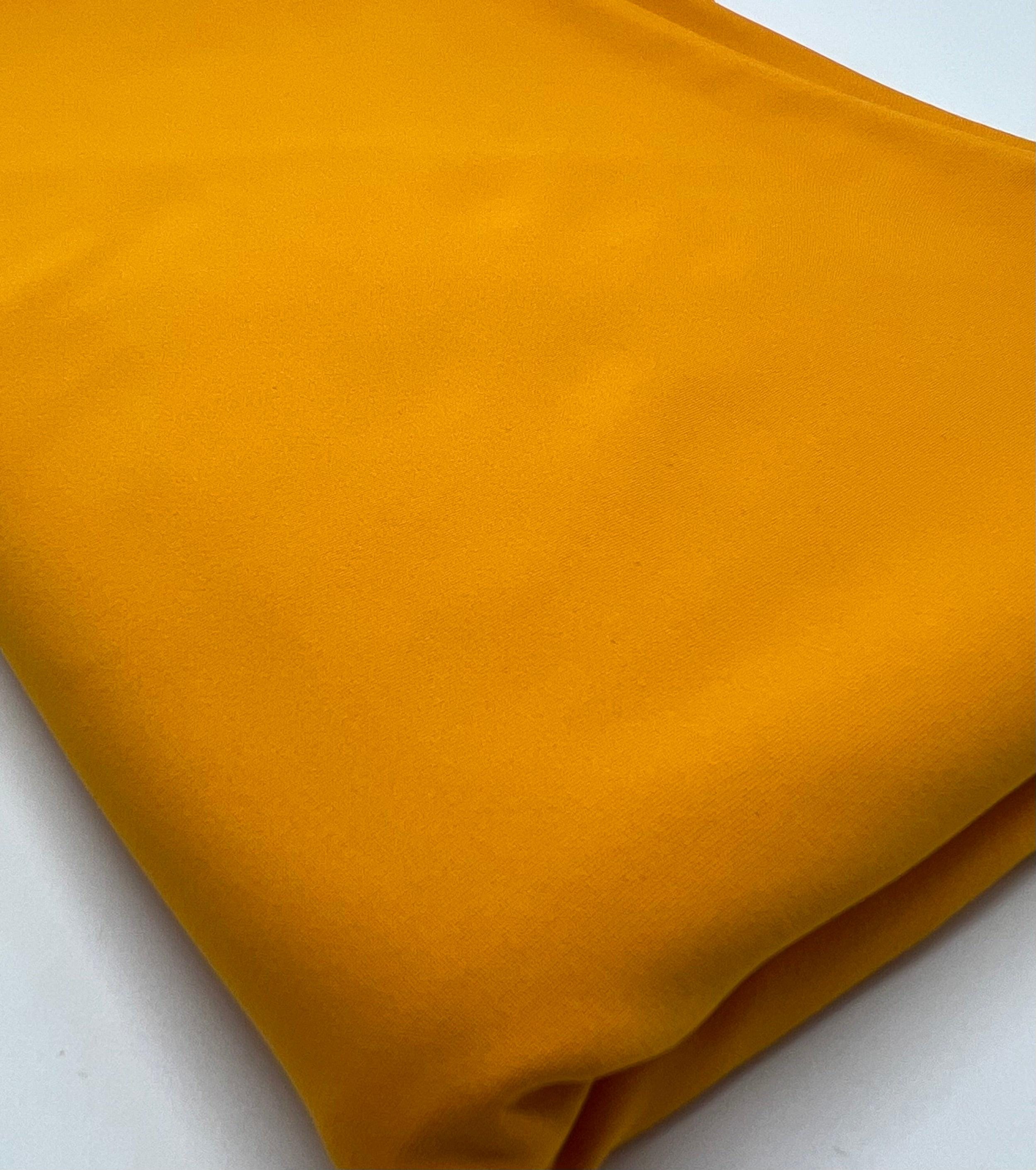 Mustard Yellow Stretch Jersey 220GSM 4 Way Stretch Fabric - Etsy UK