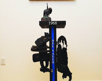 The "Lester" tactical gear rack