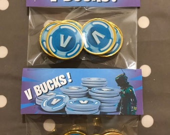 fortnite inspired v bucks chocolate coins - v bucks free printable