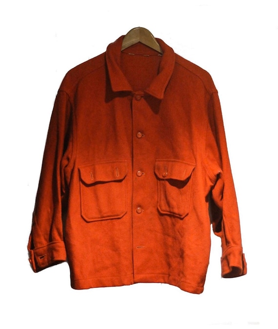 1950's Boy Scouts Of America Wool Shirt Jacket