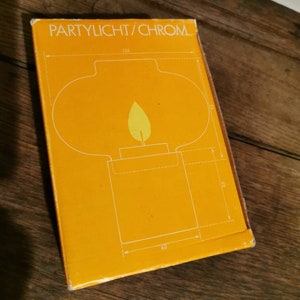 Party light patio light garden light balcony light elegant retro 70s by Tchibo rare