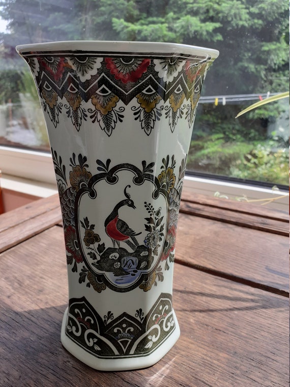 Villeroy&boch paon Designer/design 1960 Vase Etsy