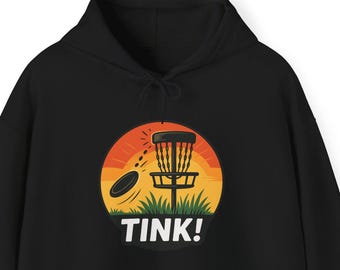 Funny Disc Golf Hoodie | TINK | Disc Golf Hoodie | Disc Golf Gift | Disc Golf Lover | Gifts For Dad | Funny Hoodie For Men