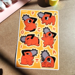 C/S/M inspired Sticker Sheets