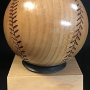 Custom Wooden Baseball