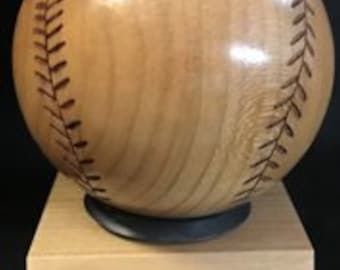 Custom Wooden Baseball