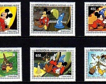 ミッキー・マウス 切手セット ディズニー 切手セット ミッキーマウス (5L) & ドナルドダック (4