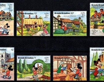 Disney Sealed With A Kiss Limited Ed Framed Stamp Art Mickey