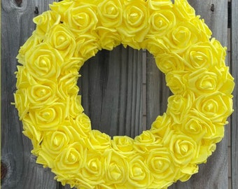 Rose wreath for your special day!