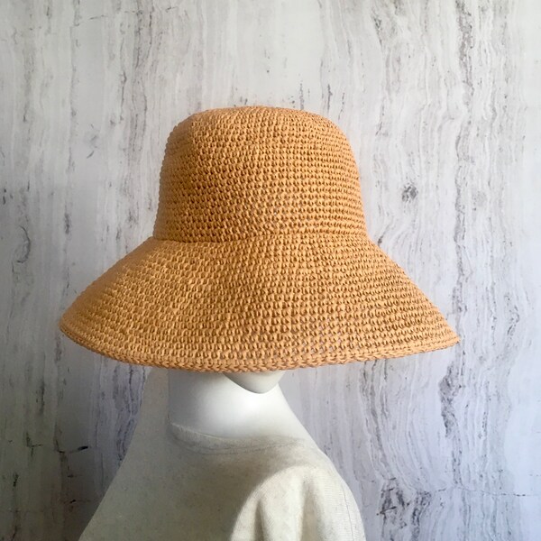Raffia Hat - Etsy