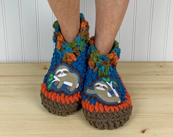 sloth slippers for men