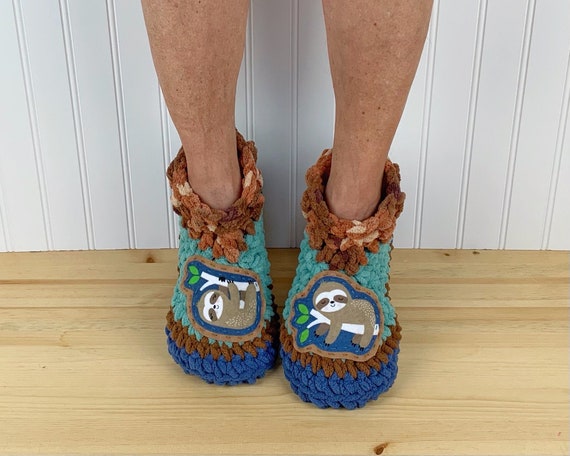 Sloth bedroom slippers sale