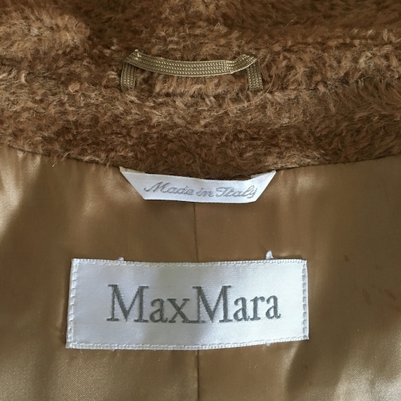 Vintage/ Iconic Max Mara/ Brown/ Teddy Bear Coat/… - image 8