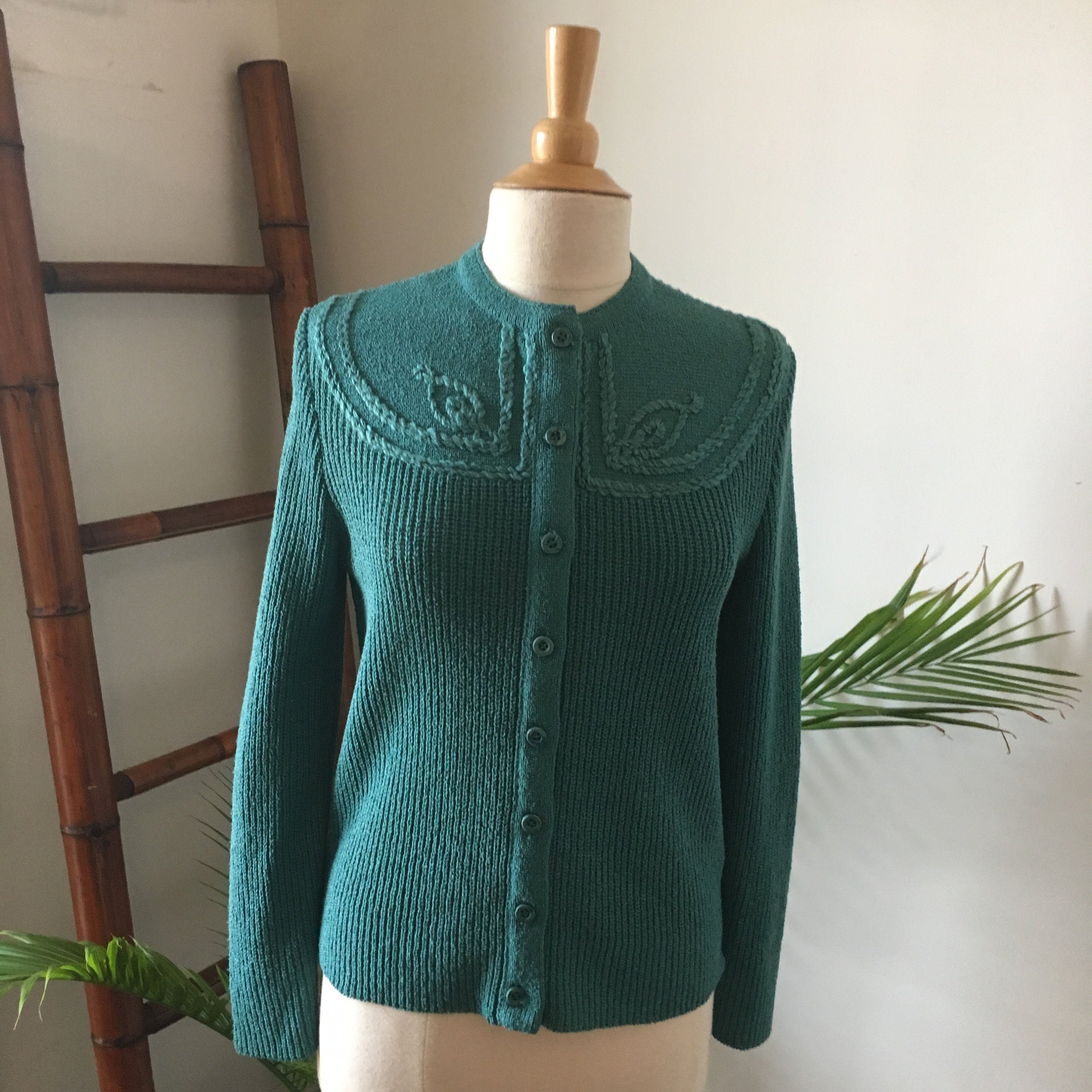 Attached Cardigan - Etsy