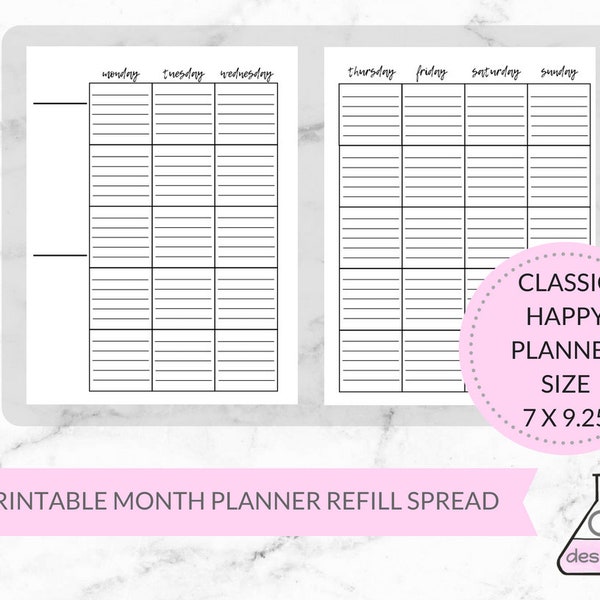 Letter Sized Planner - Etsy