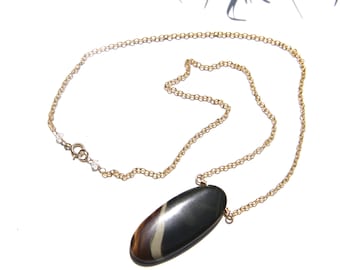 Royal Impersial Jasper 14k Gold Filled Necklace