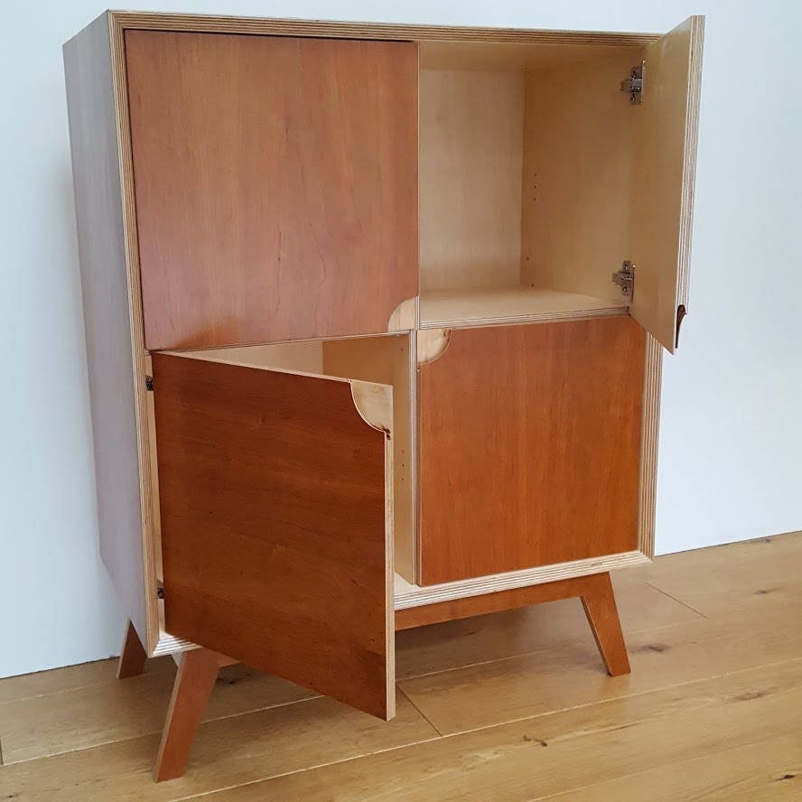 Mid Century Style Storage Unit Etsy UK