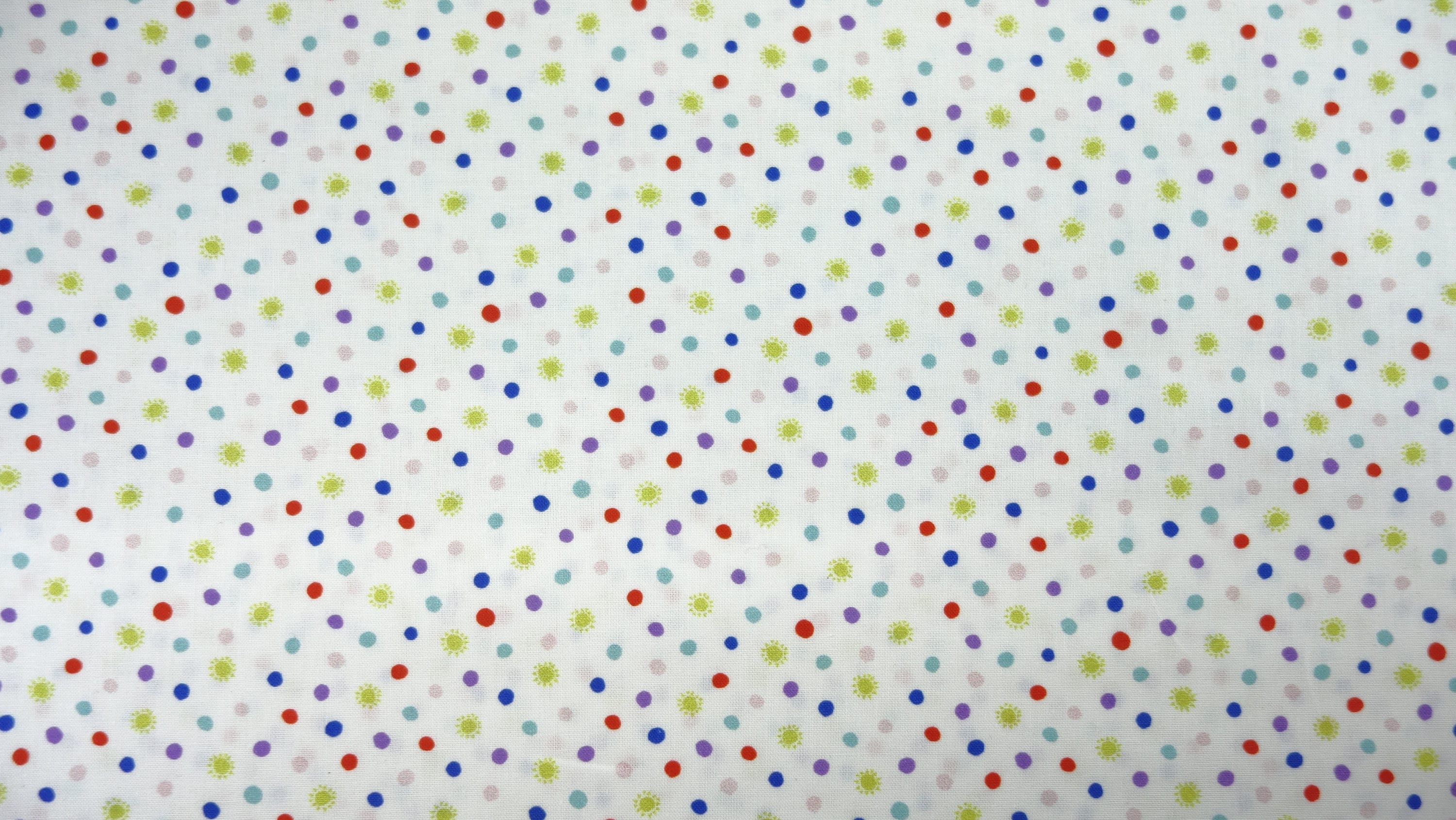 Dots fabric 100% cotton quilting fabric | Etsy