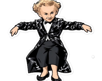 Camminando in punta di piedi con le mie Jordan – Tip Toe Wing Jawwdinz Leprechaun Rumpelstiltskin - Sticker