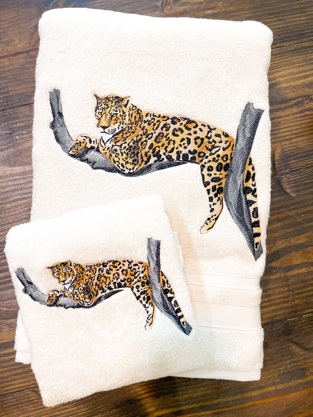 Leopard Towels Rain Forest // Leopard Towels// Safari Towels