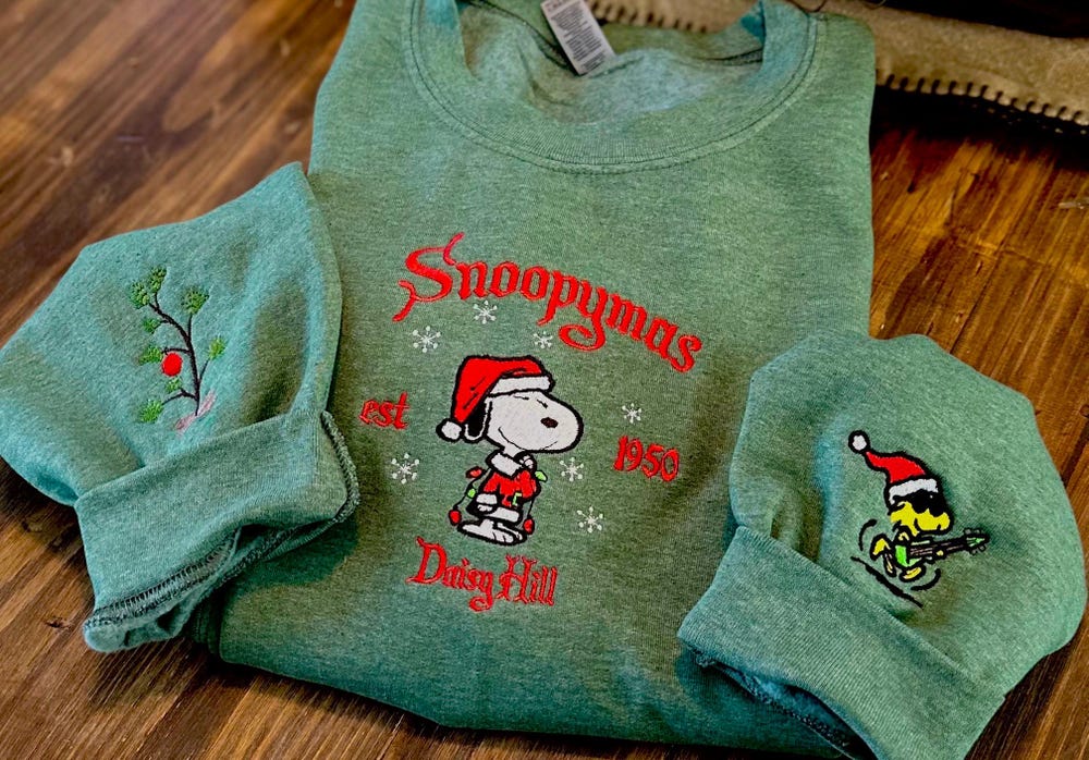 Cartoon Dog Christmas Sweatshirts // Christmas Sweatshirts // Snoopy Christmas Shirts //Christmas Sweaters // Snoopy Sweatshirts // Shirtstore24H