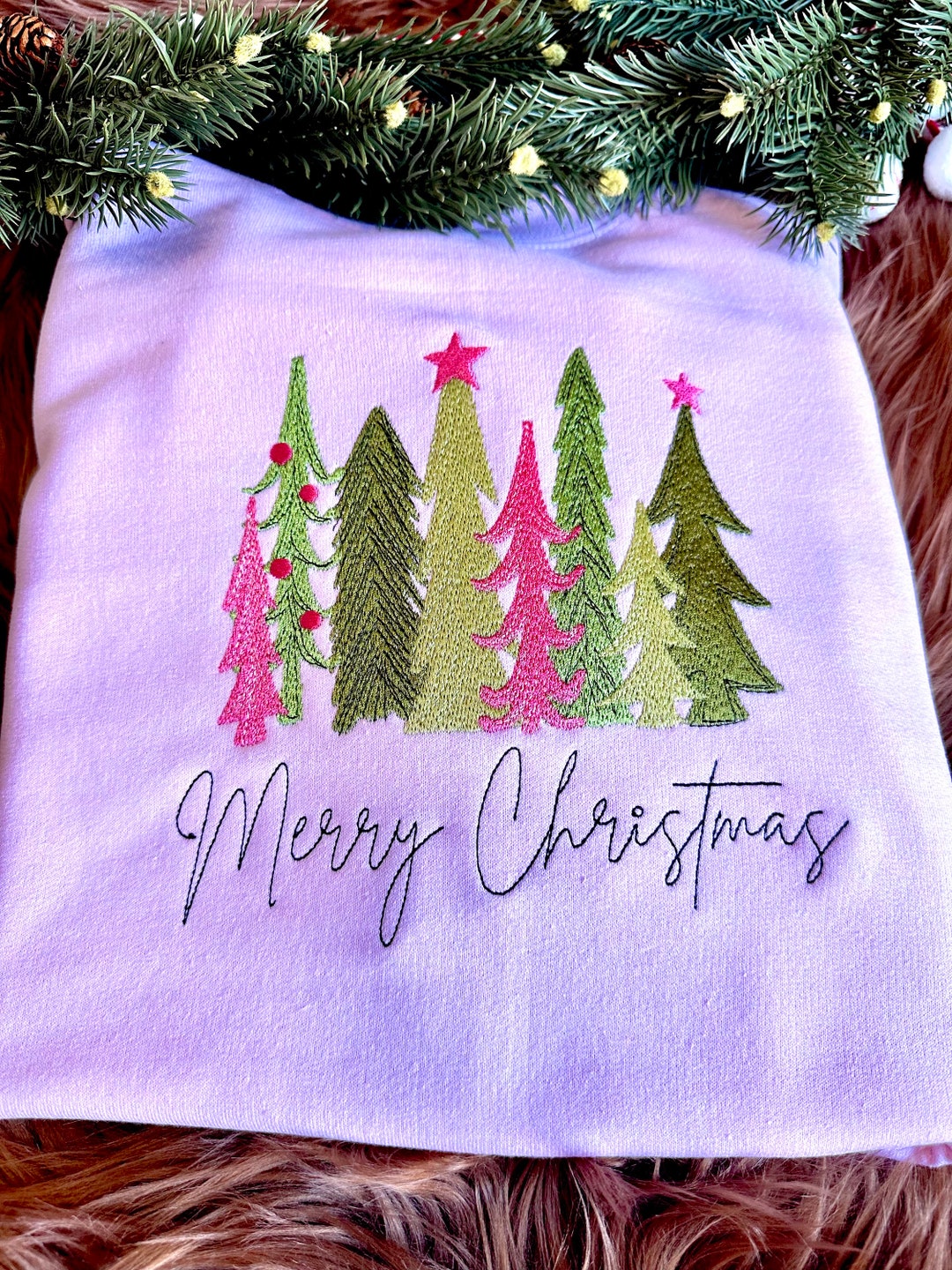 Merry Christmas Sweatshirts // Christmas Trees // Sweatshirts