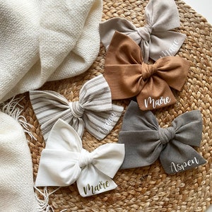 Personalized Pinwheel Bows, Custom Bows, Bows for Girls, Personalized Name Bows, Personalized Bows
