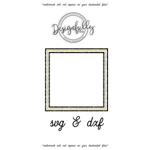 Dubbel fyrkantig ram, trippel fyrkantig ram, ram SVG, kant SVG, fyrkantig clipart, fyrkantig tråd, lagerram, ram clipart, låda, kontur