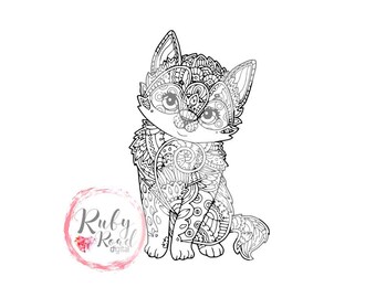Free Free 86 Cricut Cat Mandala Svg SVG PNG EPS DXF File
