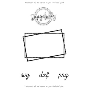 May include: A white background with a black logo that says "Designfully made" in a script font. Below the logo are two overlapping black rectangles. The image also includes the file type abbreviations "svg", "dxf", and "png".