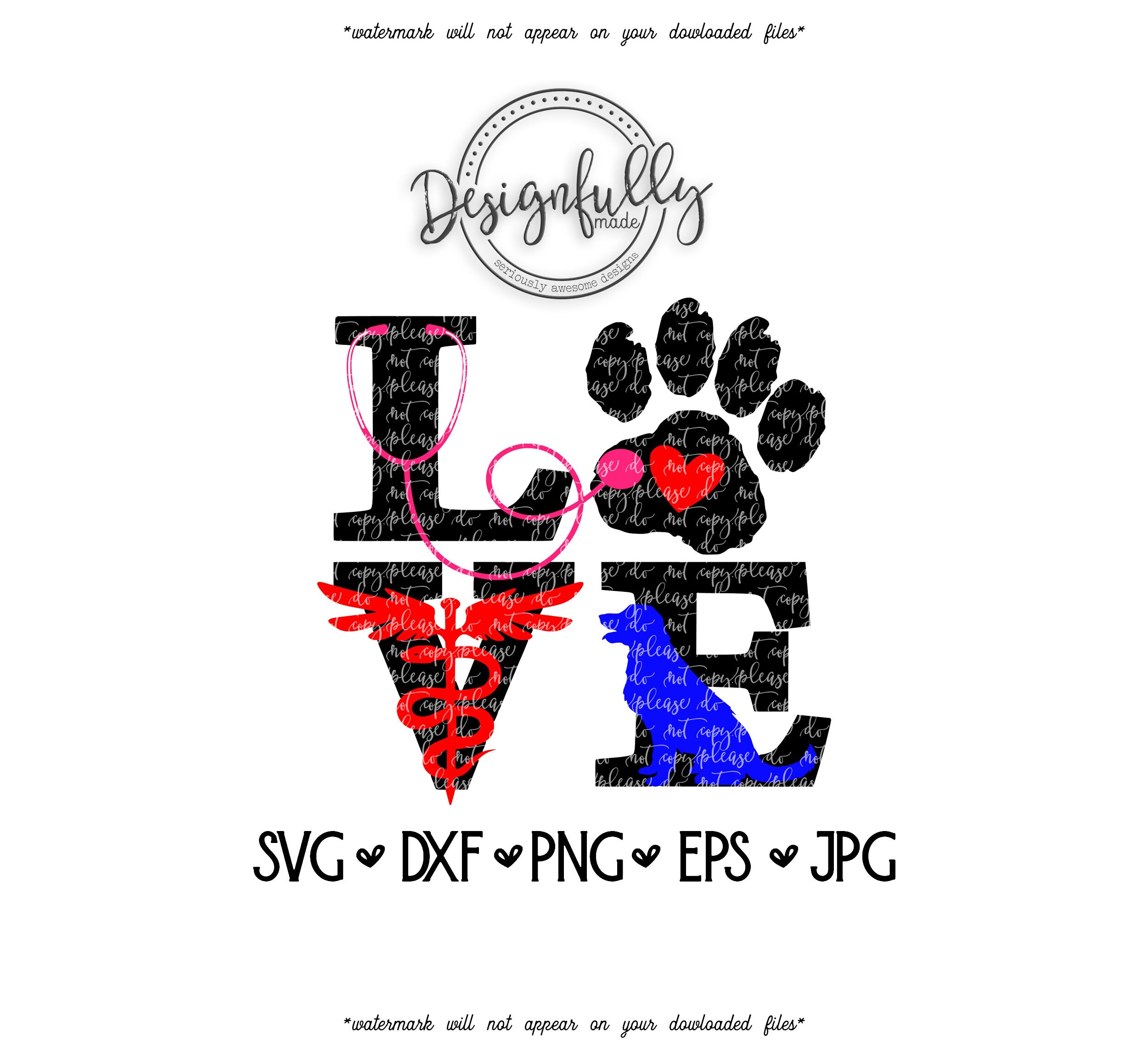 Download Vet Tech Svg Veterinarian Vet Technician Animal Lover Dog Etsy