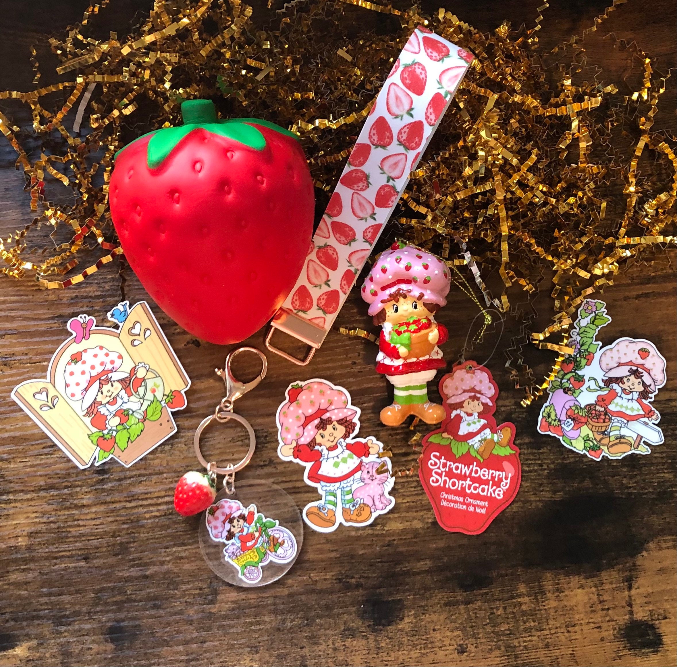 Strawberry Shortcake Gift Box // Gift Basket // Strawberry Etsy