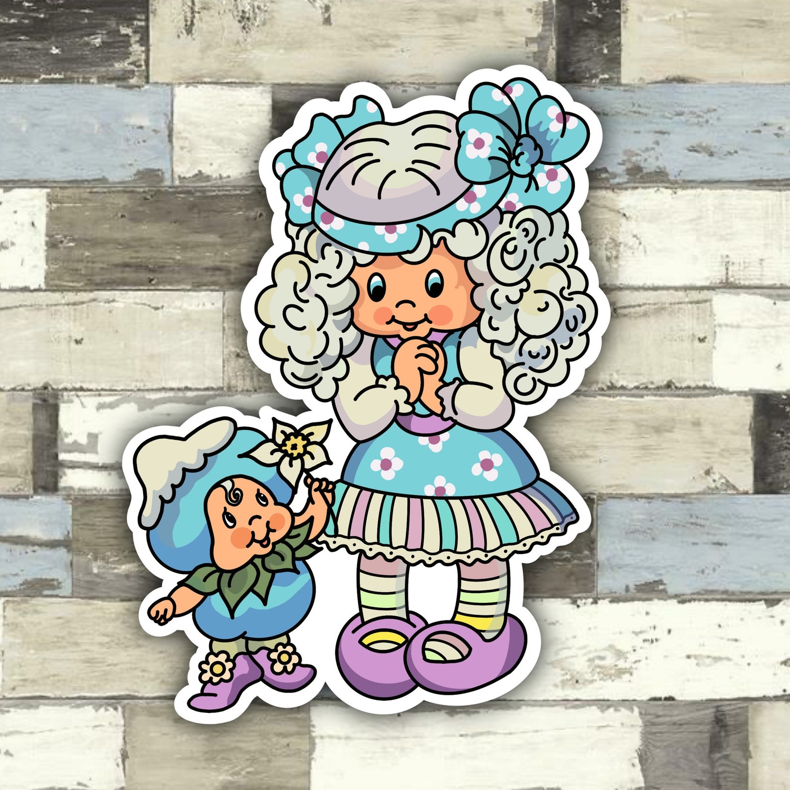 Angel Cake // Strawberry Shortcake // Weatherproof Waterproof Etsy