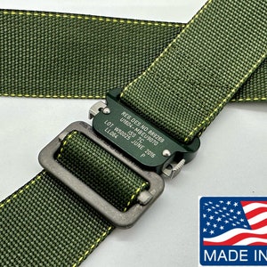 Martin Baker Ejection Seat Buckle Belt. F-14 Tomcat F-18 Hornet F-4 TopGun Navy pilot gift flight simulator fighter wildland firefighter.