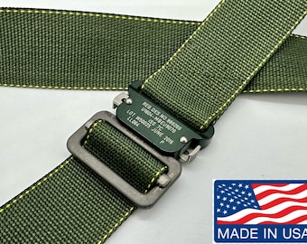 Martin Baker Ejection Seat Buckle Belt. F-14 Tomcat F-18 Hornet F-4 TopGun Navy pilot gift flight simulator fighter wildland firefighter.