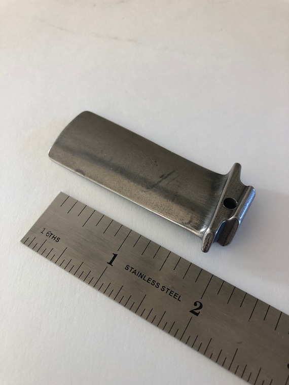 F4 Phantom J-79 Jet Engine Blade Keychain. Pilot Gift F-104 B-58