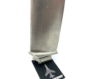 F-105 Thunderchief Jet Engine blade pilot gift Vietnam wild weasel POW MIA desk model