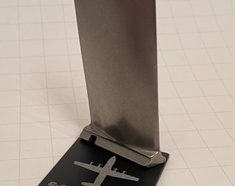 Lockheed C-130 turbine motorblad display.  Piloot cadeau model kunst transport Boeing jet