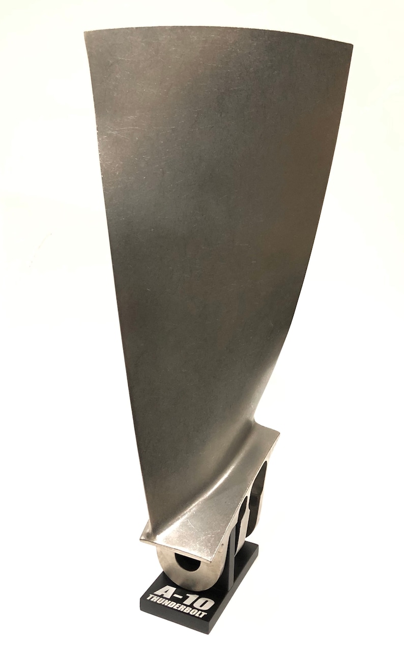 A-10 Warthog tank killer 1st stage jet engine fan blade | Etsy