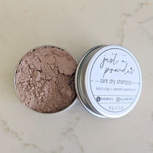 Just a Powder: Zero Waste Dry Shampoo - Dark, Lavender