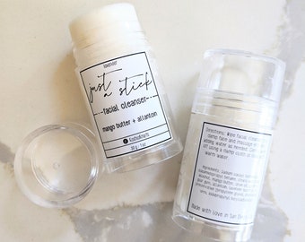 Just a Stick: Facial Cleanser - Mango Butter + Allantoin, Lavender