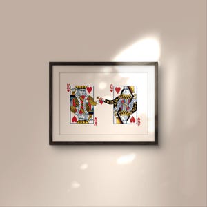 Roi et reine de coeur