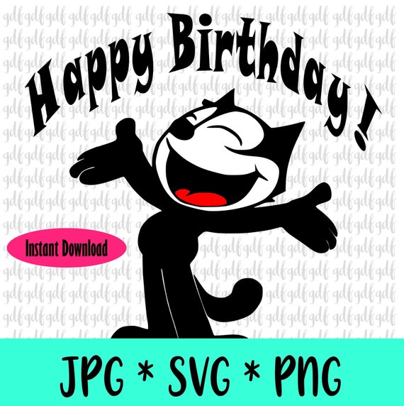 Download Happy Birthday Svg Birthday Vector Birthday Clipart Svg Etsy