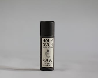 Raw Lip Balm /Peppermint