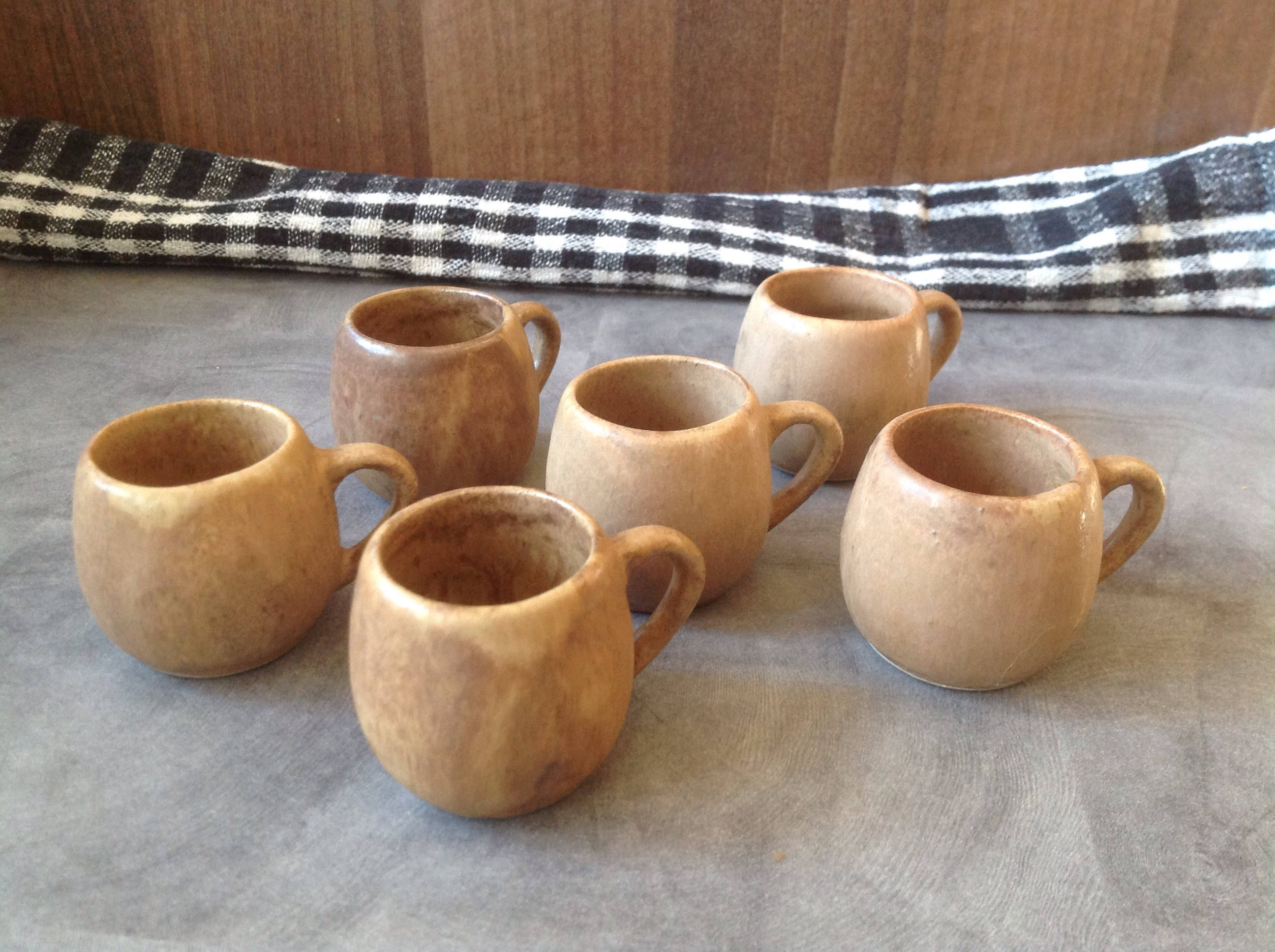 Lot de 6 Miniatures Esprit Tasses